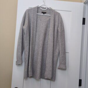 Banana Republic Gray Cashmere Cardigan Sweater Size Small